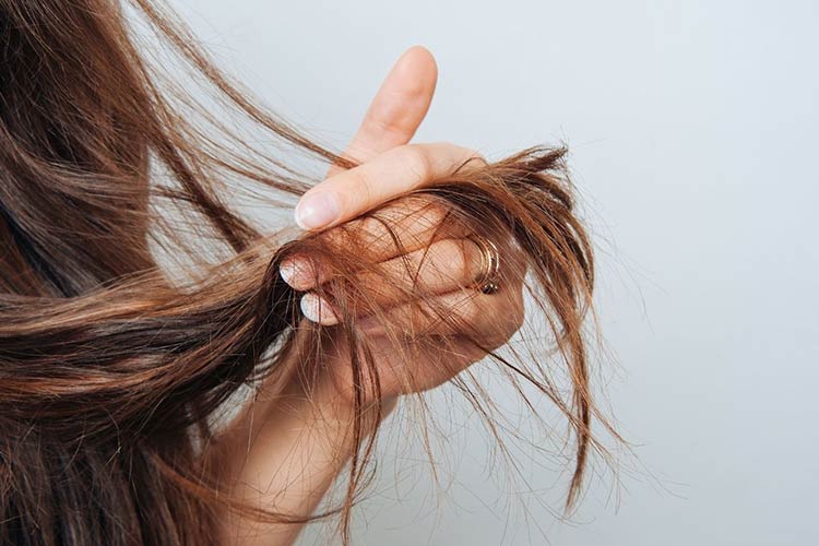 درمان ساده موهای خشک و آسیب دیده