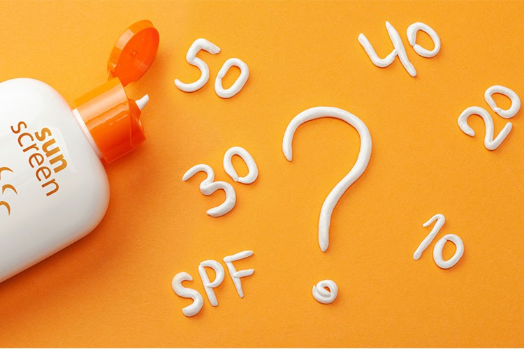 تفاوت میزان SPF کرم ضد آفتاب
