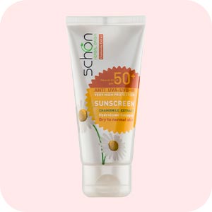 ضد آفتاب رنگی SPF50 مناسب پوست خشک و نرمال شون